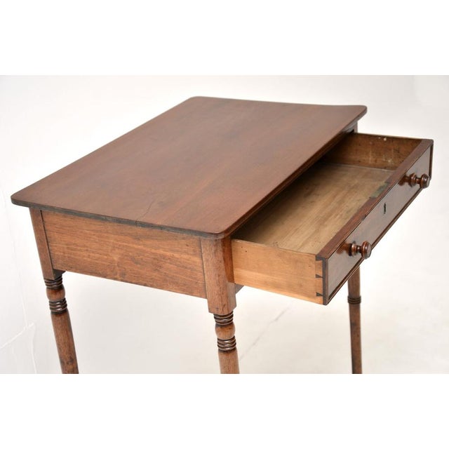 Antique Georgian Side Table, 1800s For Sale - Image 4 of 12