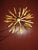 Curtis Jere Mid Century Modern Brutalist Brass and Copper Four Starburst Wall Sculpture For Sale - Image 4 of 12
