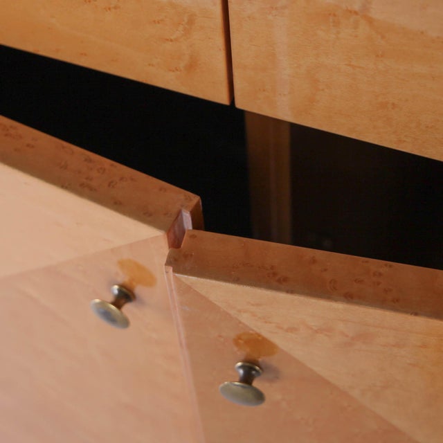 1970s Speckled Maple Buffet, 1970s For Sale - Image 5 of 18