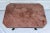 Victorian Antique Eastlake Pink Marble and Griffin Carved Rolling Table For Sale - Image 3 of 13