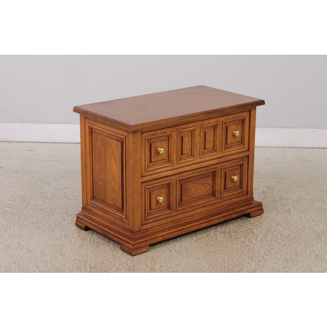 Age: Approx: 30 Years Old Details: Bracket Feet Dovetailed Drawer Construction High Quality Construction Raised Panel...