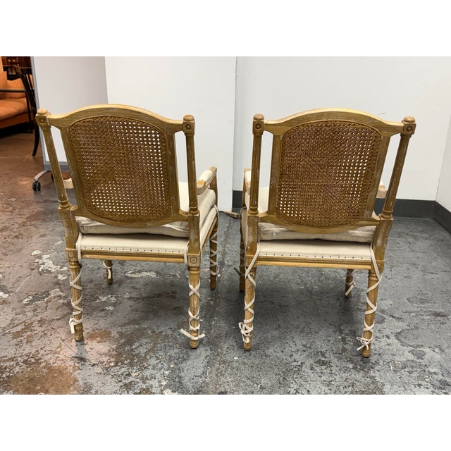 2010s The Alley Exchange Wembley Armchairs, Pair For Sale - Image 5 of 12