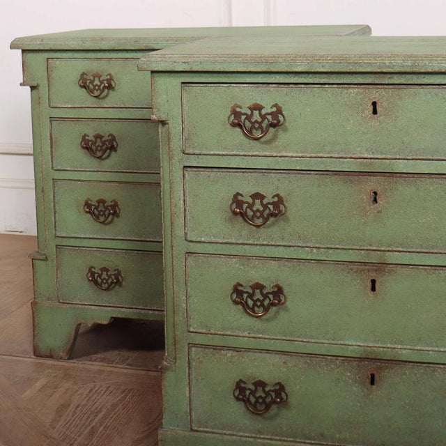 Pair of Georgian style beside chests. 1920 Dimensions:W: 63cm (24.8")H: 66cm (26")D: 36cm (14.2") This piece is designed...