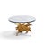 Mid 20th Century Silas Seandel Brutalist Mid Century Glass and Gilt Bronze Coffee Table For Sale - Image 5 of 9
