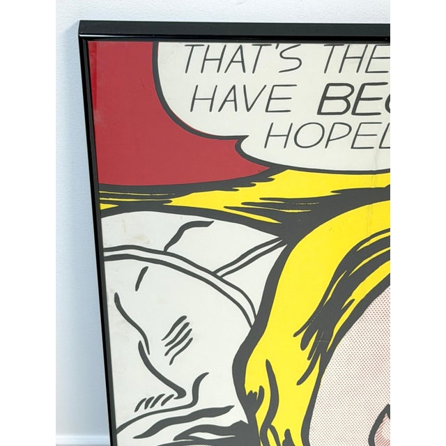 Yellow Roy Lichtenstein "That's The Way It Should Have Begun!" Pop Art Screenprint For Sale - Image 8 of 14