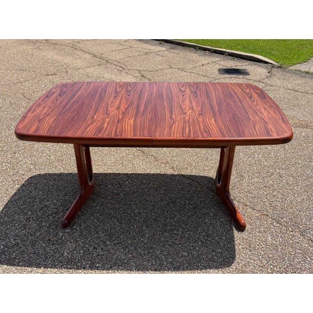 Wood 1960s Danish Rosewood Dining Table For Sale - Image 7 of 7