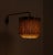 Swedish wall light with fringes model V-267 designed by Hans-Agne Jakobsson, produced in Markaryd, Sweden, 1960s. This...