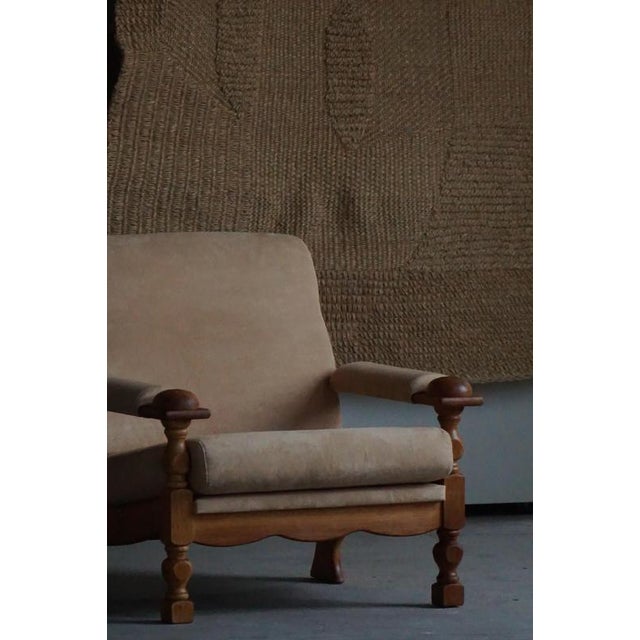 Vintage Chairs in Oak by Henning Kjærnulf, 1950s, Set of 2 For Sale - Image 6 of 18