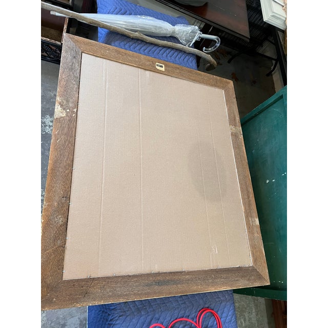 Large Antique-Style Giltwood Mirror, 40.5” X 34.5”, Ornate Rococo Frame, Horizontal or Vertical Hanging For Sale - Image 11 of 12