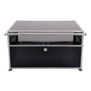 Coffee Table in Metal by Fritz Haller for USM Haller For Sale