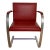 Brno Flat Bar Arm Chair by Mies Van Der Rohe for Knoll Studio For Sale