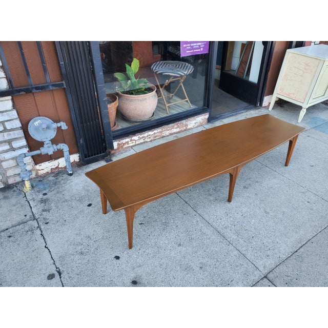 Mid-Century Modern Long Mid-Century Coffee Table For Sale - Image 3 of 13