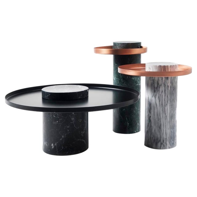 Gueridons by Sebastian Herkner, Set of 3 For Sale