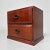 Small jewelry storage cabinet with two drawers from the 1980s. Dimensions: height 22 cm, width 25 cm, depth 17 cm. The...