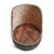 Contemporary Organic Modern Vintage Wash Coconut Palm Chair For Sale - Image 3 of 5