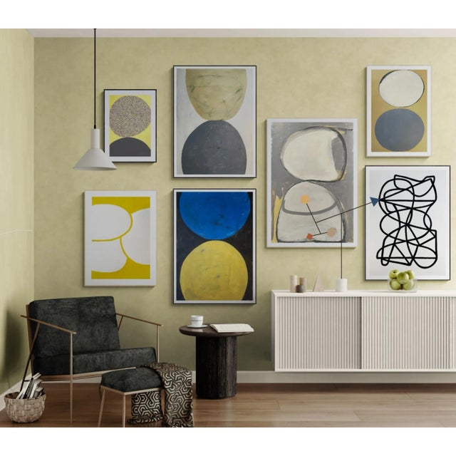 2020s Minimalist Abstract in Neutral Colors For Sale - Image 5 of 5