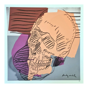 After Andy Warhol, Calavera, 1980s, Lithograph