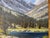 2000 - 2009 2001 Dan Young “Frying Pan Lake” Original Landscape Oil on Masonite Painting – Gilt Wood Framed For Sale - Image 5 of 12