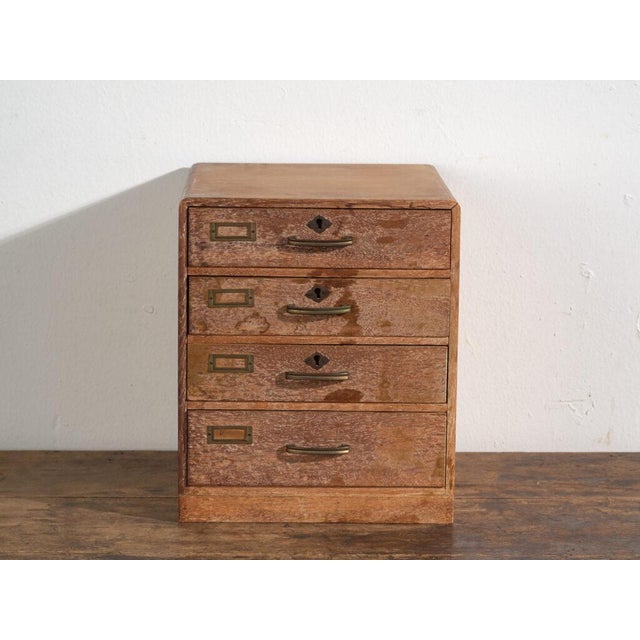 Antique Japanese Filing Cabinet For Sale - Image 4 of 11