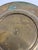 Metal Vintage Indian Brass Trinket Dish With Etched Floral Detail For Sale - Image 7 of 8