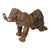Wonderful Whimsical Hand Built Pottery Elephant For Sale