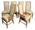 Mid Century Chiboiserie Faux Bamboo Dining Chairs by American of Martinsville - Set of 6 For Sale