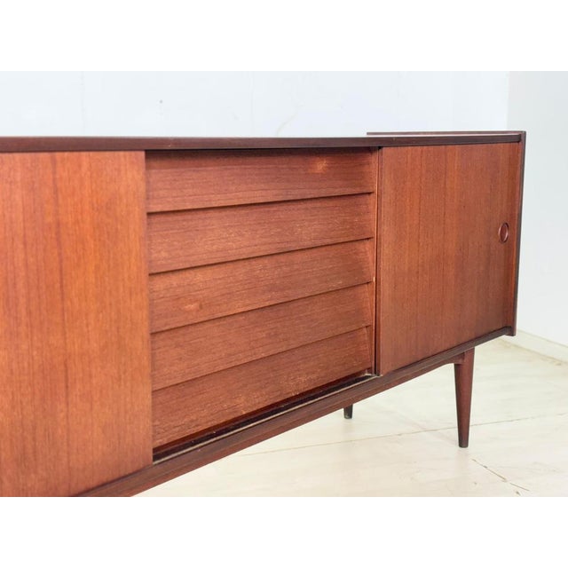 Vintage Scandinavian Teak Sideboard, 1960s For Sale - Image 14 of 17