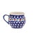 Blue 320 Ml Barrel-Like Ceramic Mugs from Zakłady Ceramiczne Bolesławiec, Set of 4 For Sale - Image 8 of 8