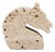 Travertine Horse Sculpture by Mari for F.lli Mannelli For Sale