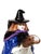 A whimsical 1997 Inspirado IDC “Witchy Poo” Halloween teapot with a lively hand-painted figural design. This decorative...