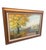 1970s A Vintage Painting-Autumn Pastoral: Herdsman on a Country Road For Sale - Image 5 of 12
