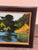 Signed Camhi Lakeside Landscape Original Oil Painting For Sale In San Francisco - Image 6 of 12