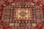 1990s Southwestern Super Kazak Red/Tan Wool Rug - 6'8'' X 9'11'' For Sale - Image 5 of 10