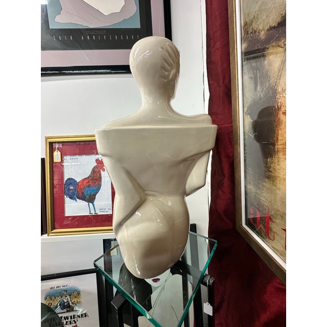 1980s Vintage “Rachel” Reproduction in the Style of Lindsey B, 1980’s Postmodern/Art Deco Revival 23.5" Tall For Sale - Image 5 of 5