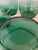 1970s Vintage 1970’s Libbey Juniper Green Dessert Bowls - A Set of 4 For Sale - Image 5 of 6