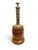 Brown Antique Barrel-Shaped Cigar Cutter in Wood and Gilt Brass, 1900 For Sale - Image 8 of 9