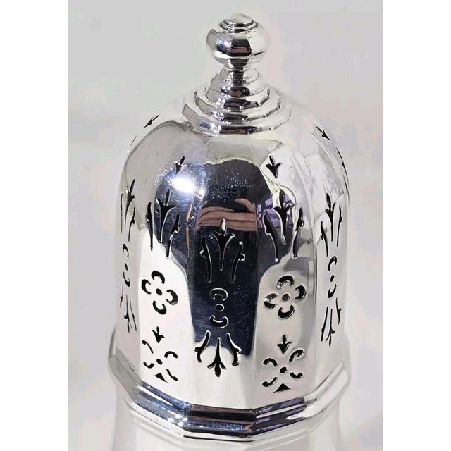 Antique William Suckling Sterling Silver Sugar Caster, Birmingham, 1932 For Sale - Image 14 of 15
