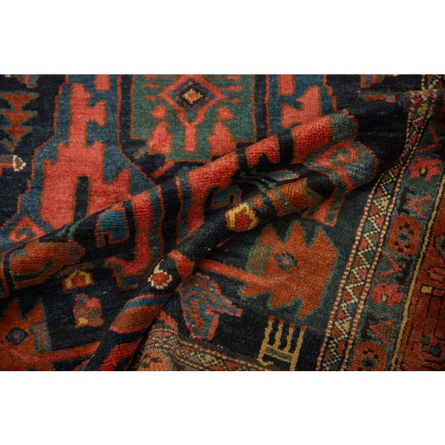 Old New House Vintage Malayer Rug Runner - 3'3" x 15'8" For Sale - Image 4 of 9