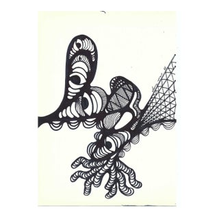 1988 Lang Mart Abstract Painting For Sale