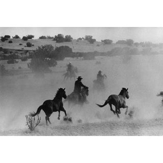1972 "The Cowboys" Black and White Photograph Print of a John Wayne Movie by David Sutton For Sale