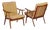 Set of Mid-Century Chairs in Beech attributed to Úluv, Czech, 1960s For Sale