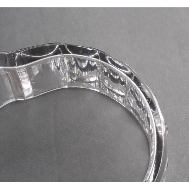 Baccarat France Art Deco Crystal Centerpiece Bowl For Sale - Image 16 of 18