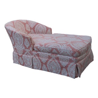 French Long Large Fainting Couch Chaise Lounge 6652 For Sale
