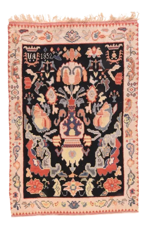 Vintage Swedish Kilim Flat Weave Rug
