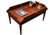 Campaign Mahogany and Brass Butlers Coffee Table by Kennedy Furniture for Harrods For Sale - Image 10 of 12