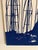 Vintage Marüshka Navy Blue Sailboats Nautical Screen Print on Canvas For Sale - Image 9 of 9