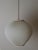 Plastic Scandinavian Plastic Pleated Hanging Lamp, Scandinavia, 1960s For Sale - Image 7 of 11