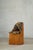 Mid-Century Swedish Pine Stump Chair / Kubstol with Floral Upholstery, 1960s For Sale - Image 4 of 18