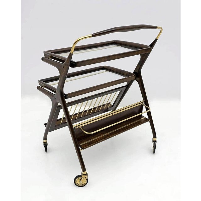 1950s Vintage Magazine Rack by Cesare Lacca for Cassina, 1950s For Sale - Image 5 of 6