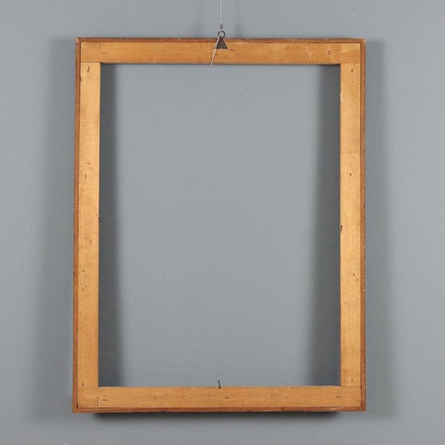 Neoclassical Frame in Ebonized Fruitwood For Sale - Image 9 of 10